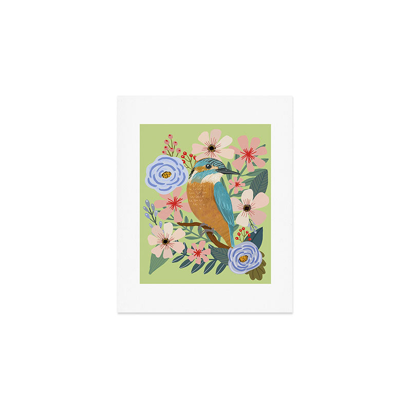 Ble Bird Art Print Gallery Image 1