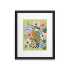 Ble Bird Framed Art Print Gallery Image 5