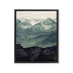 Mountain Fog Framed Canvas Print Gallery Image 6