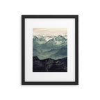 Mountain Fog Framed Art Print Gallery Image 4