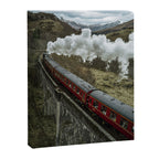 A Magical Train Journey Through The Scottish Highlands Canvas Print Gallery Image 6