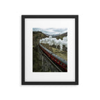 A Magical Train Journey Through The Scottish Highlands Framed Art Print Gallery Image 5