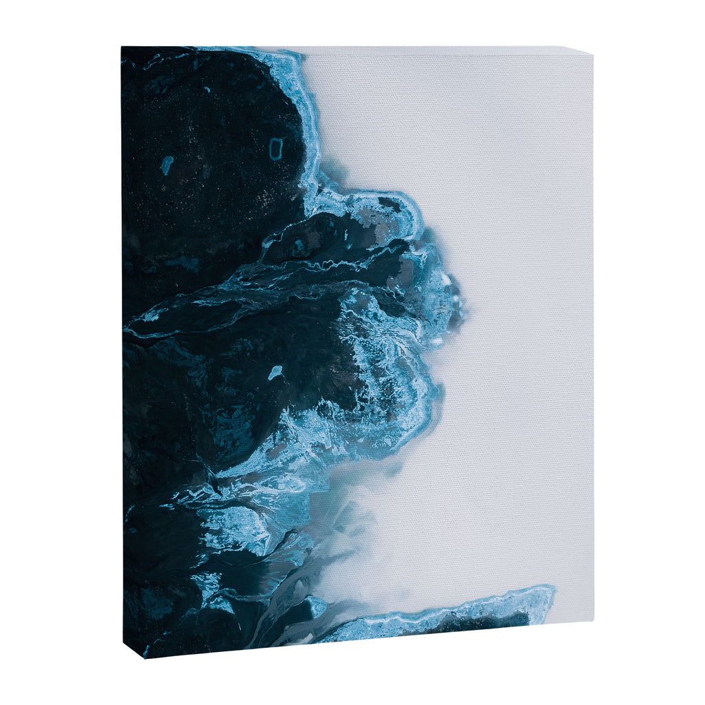 Abstract Lake in Iceland Canvas Print Gallery Image 6