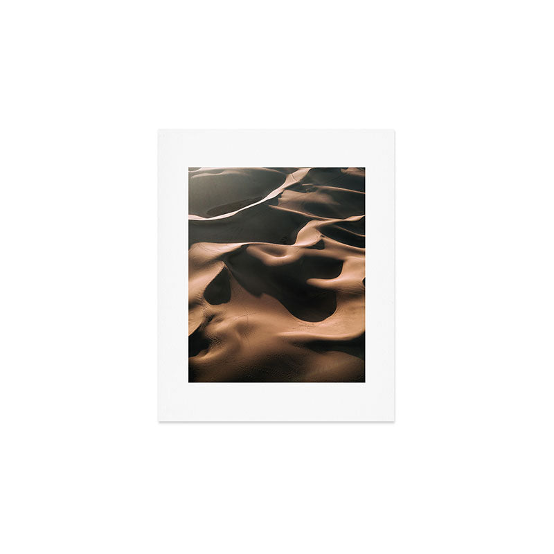 Abstract Dunes In The Desert Art Print Gallery Image 1