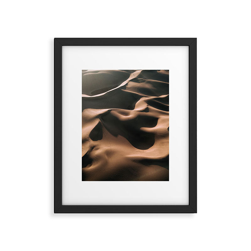 Abstract Dunes In The Desert Framed Art Print Gallery Image 4