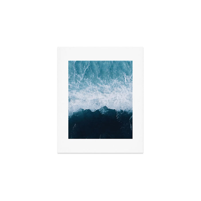 Abstract Wild Waves â Minimalism and Ocean Textures Art Print Gallery Image 1