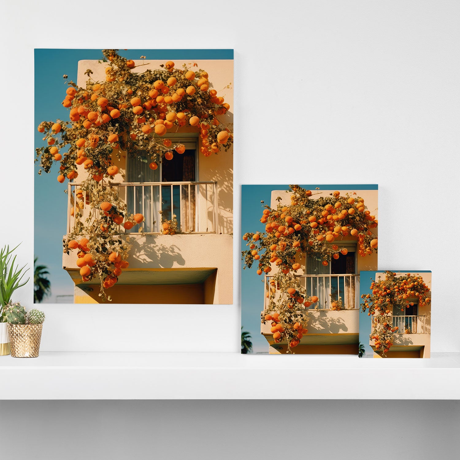Californian Oranges in Summer Canvas Print Gallery Image 3