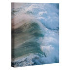 Waves in the Sunset Light Canvas Print Gallery Image 3