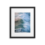 Waves in the Sunset Light Framed Art Print Gallery Image 4