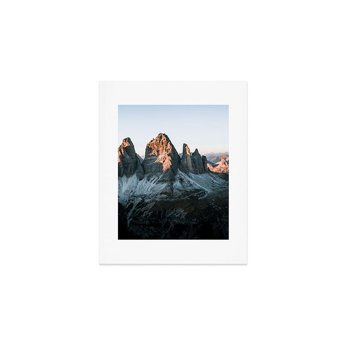 Dolomites sunset panorama - Landscape Photography Art Print Gallery Image 1