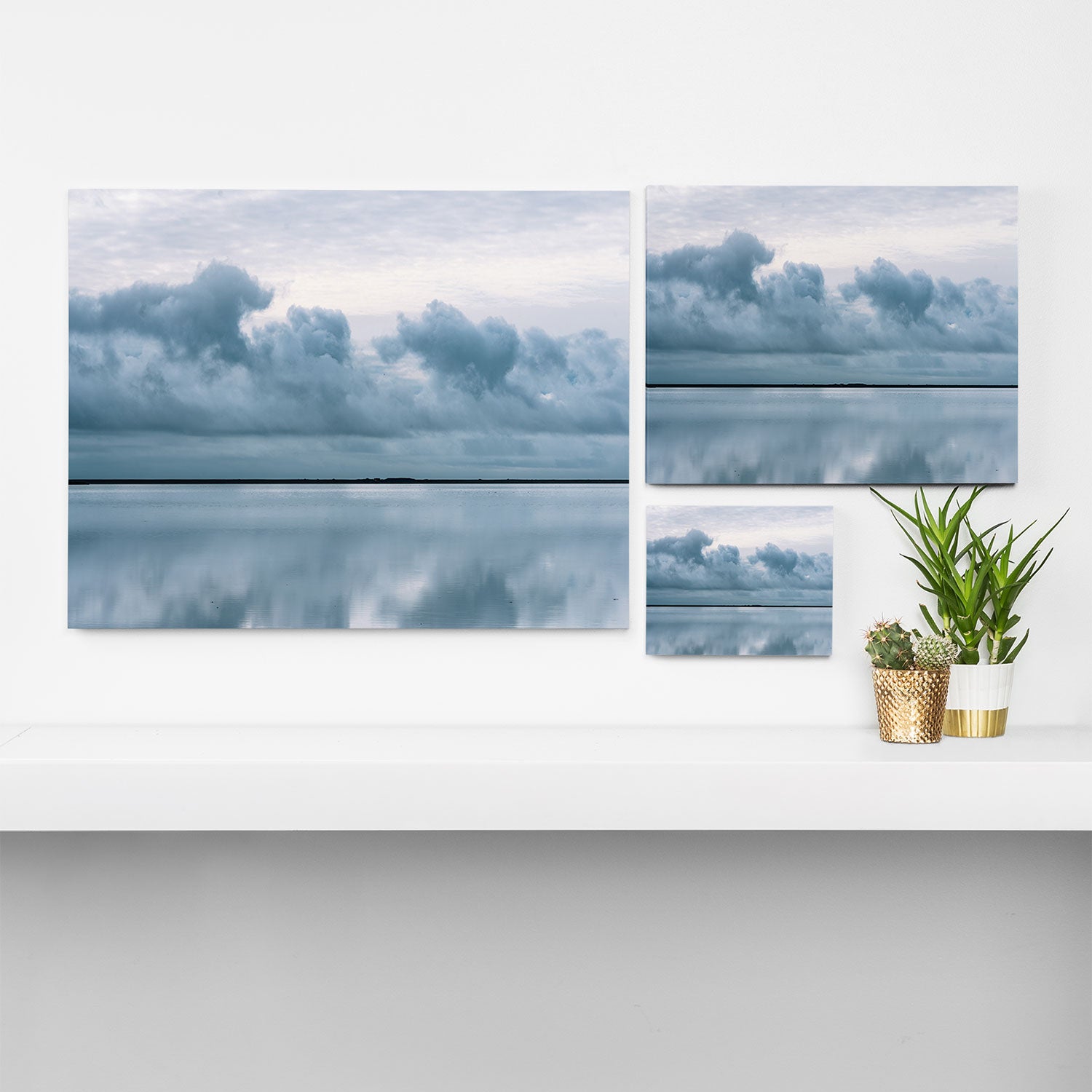 Epic Sky reflection in Iceland - Landscape Photography Canvas Print Gallery Image 3