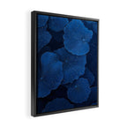 Floral Poster Flower Print Botanical Japanese Art Blue Wall Art dopamine decor Maximalist Wall Art Framed Canvas Print Gallery Image 2