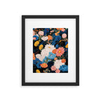 Flower Print Japanese Painting Floral Wall Art Botanical Poster Maximalist Dopamine Decor Framed Art Print Gallery Image 5