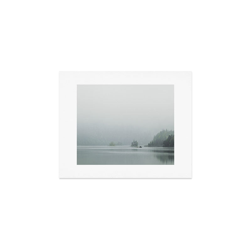 Fog over the Lake - Landscape Photography Art Print Gallery Image 1