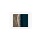 Footsteps On The Beach Art Print Gallery Image 1