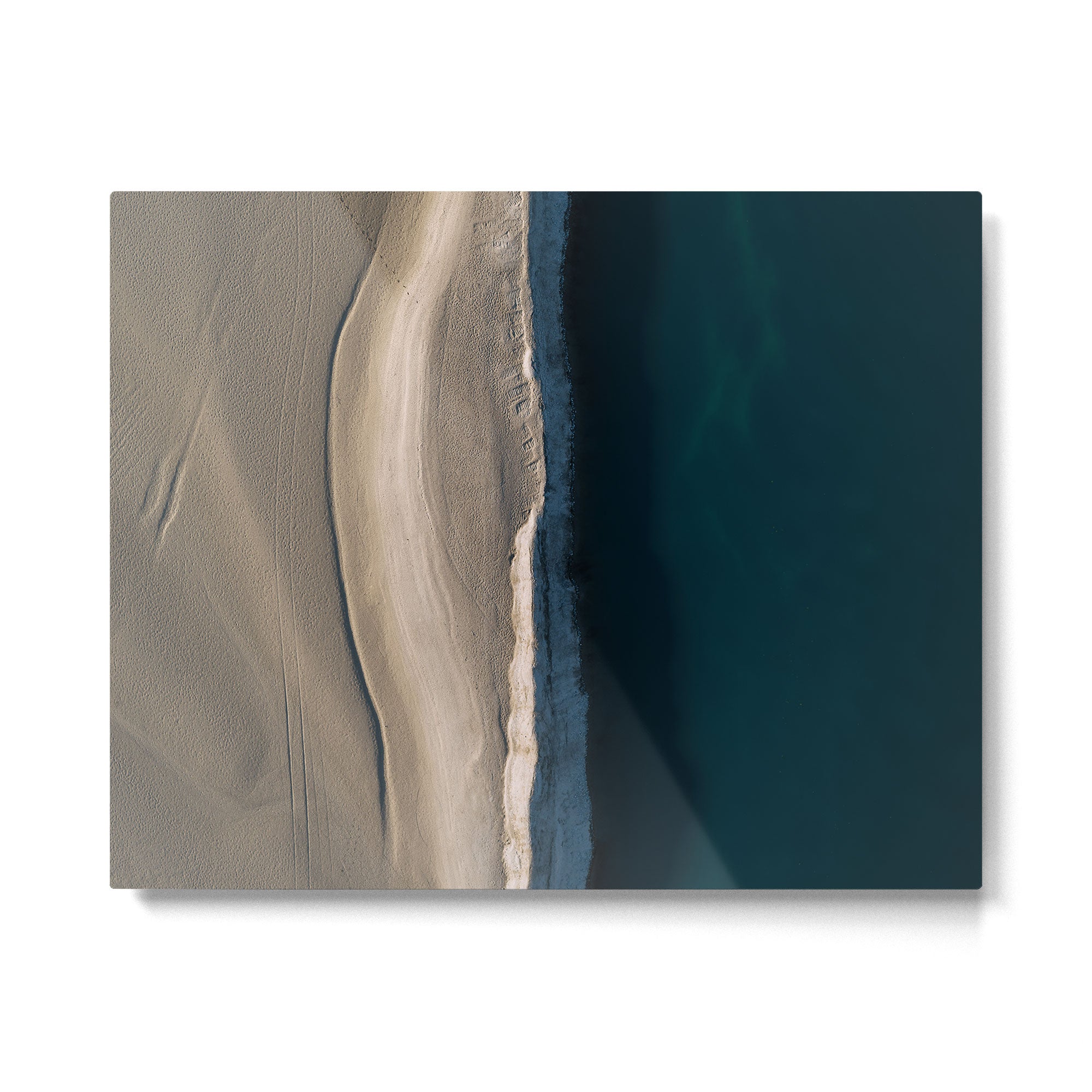 Footsteps On The Beach Metal Print Gallery Image 4