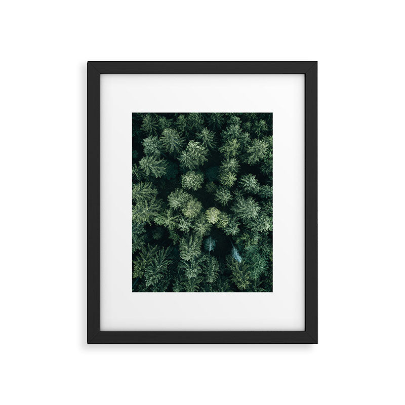 Forest from above - Landscape Photography Framed Art Print Gallery Image 5