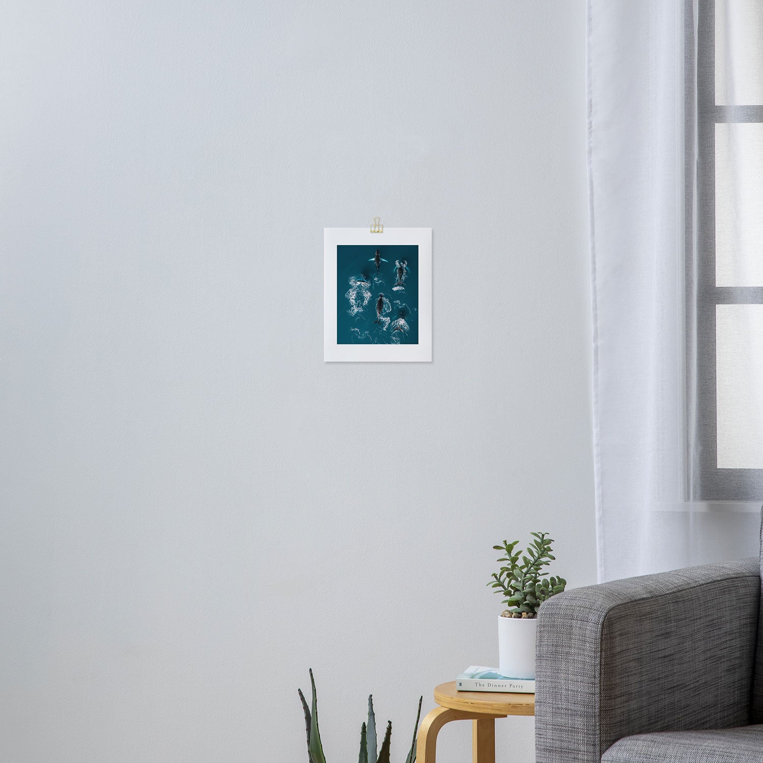 Humpback Whales In The Arctic Art Print Gallery Image 3