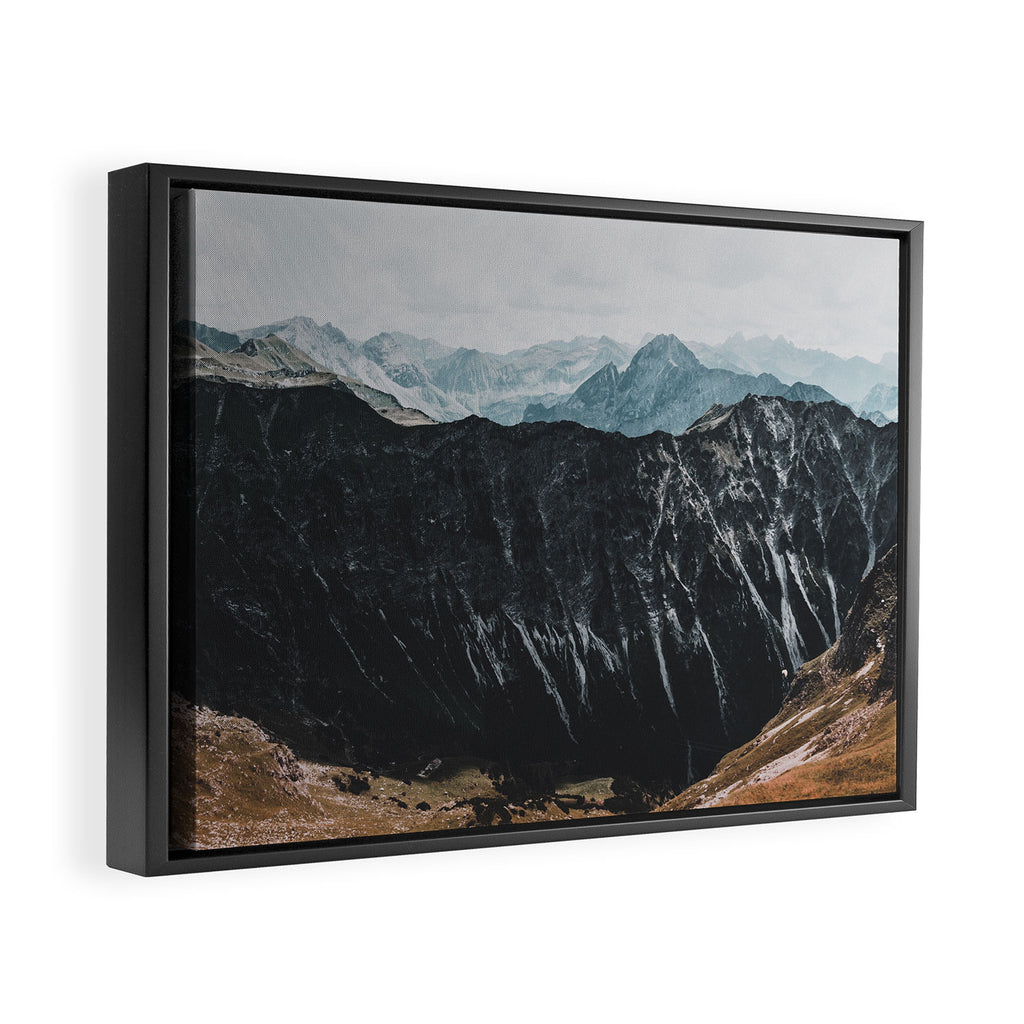 interstellar - landscape photography Framed Canvas Print Gallery Image 2