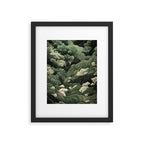Japanese Painting Green Forest Art Dopamine Decor Wabi Sabi Art Maximalist Wall Art Japandi Art Framed Art Print Gallery Image 5