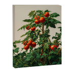 Japanese Wall Art Botanical Art Tomato Girl Summer Sage Green Painting Japandi Poster Kitchen Art Canvas Print Gallery Image 6