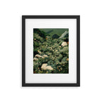 Japanese Wall Art Flower Poster maximalist wall art floral Japandi Wall Art botanical Sage Green Art Framed Art Print Gallery Image 5