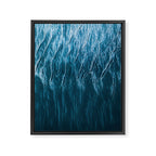 Minimalist Wave Patterns â Oceanscape Photography Framed Canvas Print Gallery Image 6