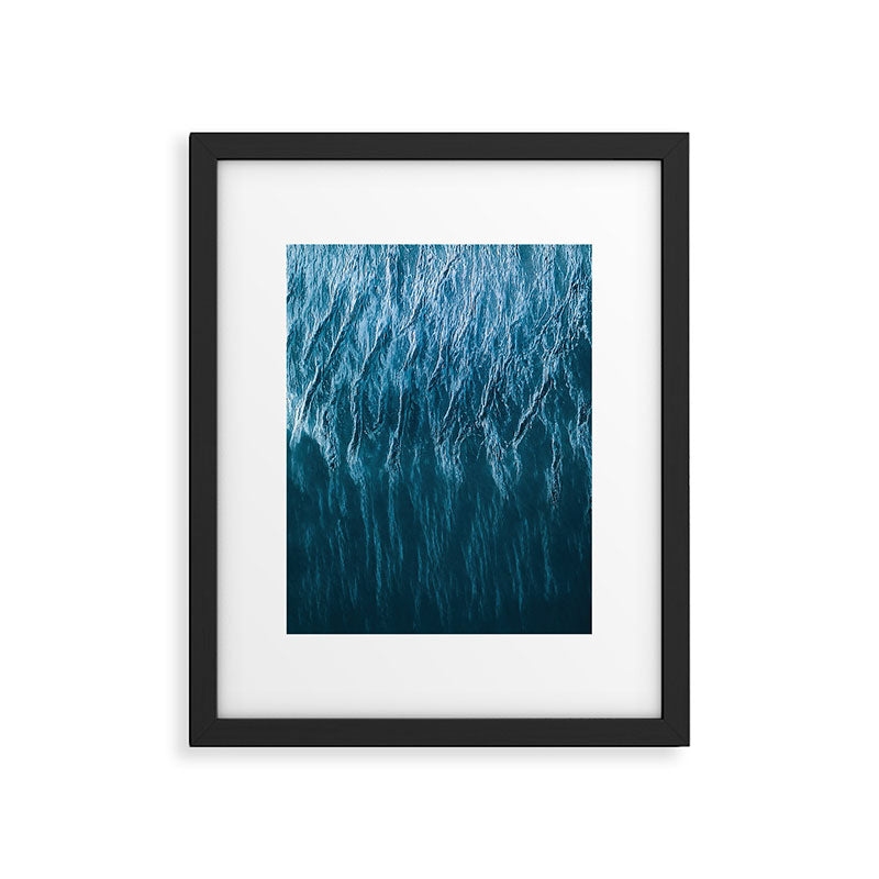 Minimalist Wave Patterns â Oceanscape Photography Framed Art Print Gallery Image 5
