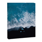 Minimalist Waves On A Beach In Iceland Canvas Print Gallery Image 6