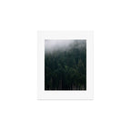 Mystic Pines - A Forest in the Fog Art Print Gallery Image 1