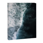 Oceanscape - White and Blue Canvas Print Gallery Image 6
