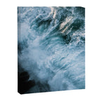 Wave in Ireland during sunset - Oceanscape Canvas Print Gallery Image 6