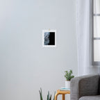 Waves on a black sand beach in iceland - minimalist Landscape Photography Art Print Gallery Image 3