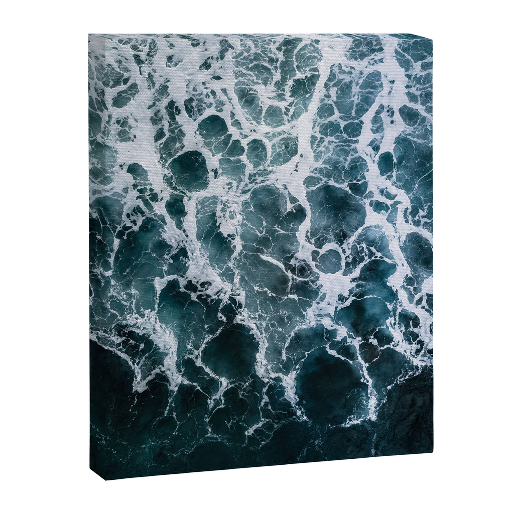 White Splash in a Wave Canvas Print Gallery Image 6