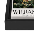 William Morris sage green Autumn Floral Print Art Nouveau maximalist wall art fall Flower Poster Framed Canvas Print Gallery Image 3