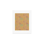 Autumn Leaves and Berries in Golds Art Print Gallery Image 1