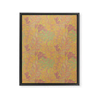 Autumn Leaves and Berries in Golds Framed Canvas Print Gallery Image 8