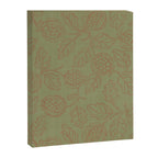 Block Print Pomegranate in Olive Canvas Print Gallery Image 8