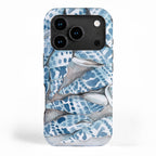 Blue Dot Shells iPhone Case Gallery Image 1