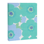 Bright Summer Floral Mid-Century Style Flower Pattern Canvas Print Gallery Image 8