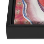 Red Pomegranates Framed Canvas Print Gallery Image 3