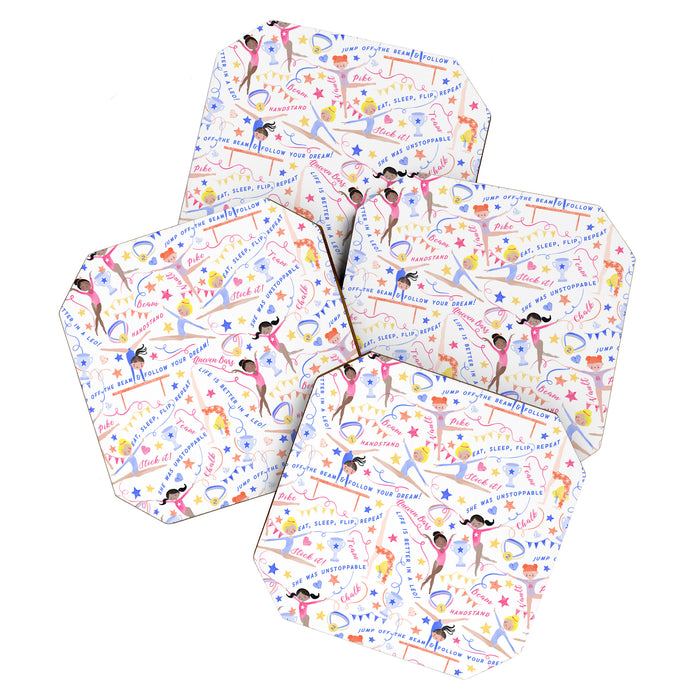 Gymnast Girls Coaster Gallery Image 1