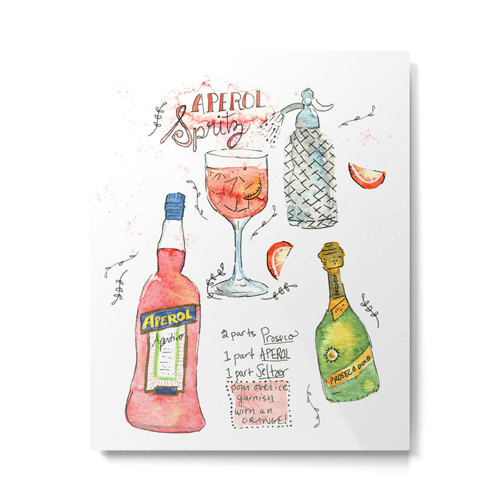 Italian Spritz Metal Print Gallery Image 1