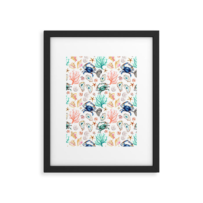 Coastal Vibes Framed Art Print Gallery Image 1