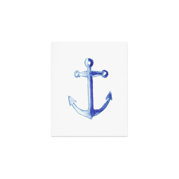 Watercolor Anchor Art Print Gallery Image 1