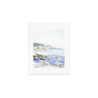 Nice, France | French Riviera Beach View | Travel Photography Print Art Print Gallery Image 1