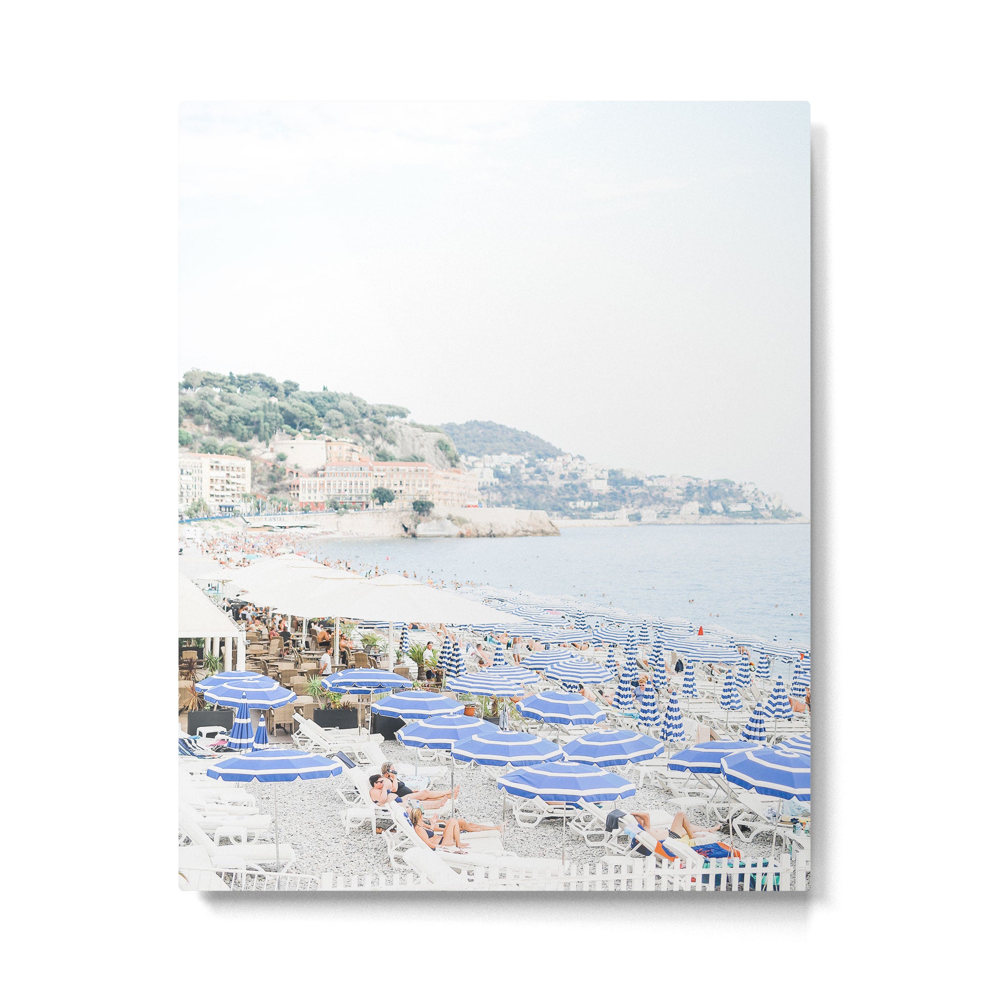 Nice, France | French Riviera Beach View | Travel Photography Print Metal Print Gallery Image 4