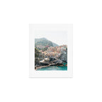 Pastel Houses in Cinque Terre, Manarola Town | Italy Fine Art Travel Print | Amalfi Coast, Italy Art Print Gallery Image 1