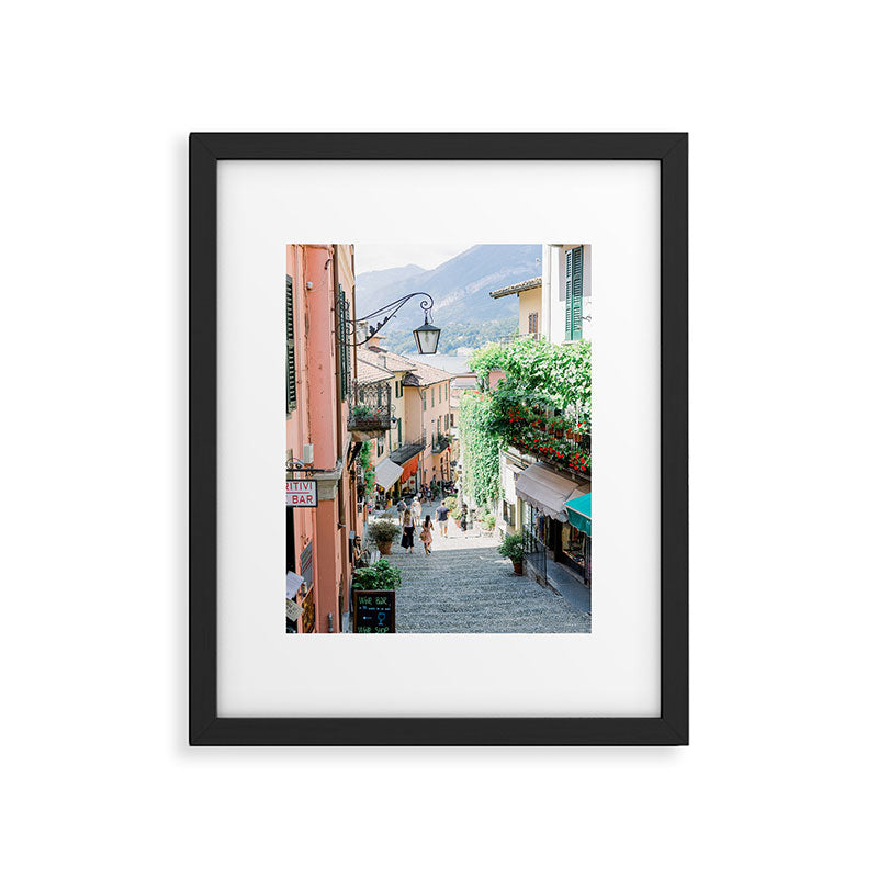 Street in Bellagio | Lake Como, Italy | Fine Art Travel Photography Print | Italy Wall Art Framed Art Print Gallery Image 5