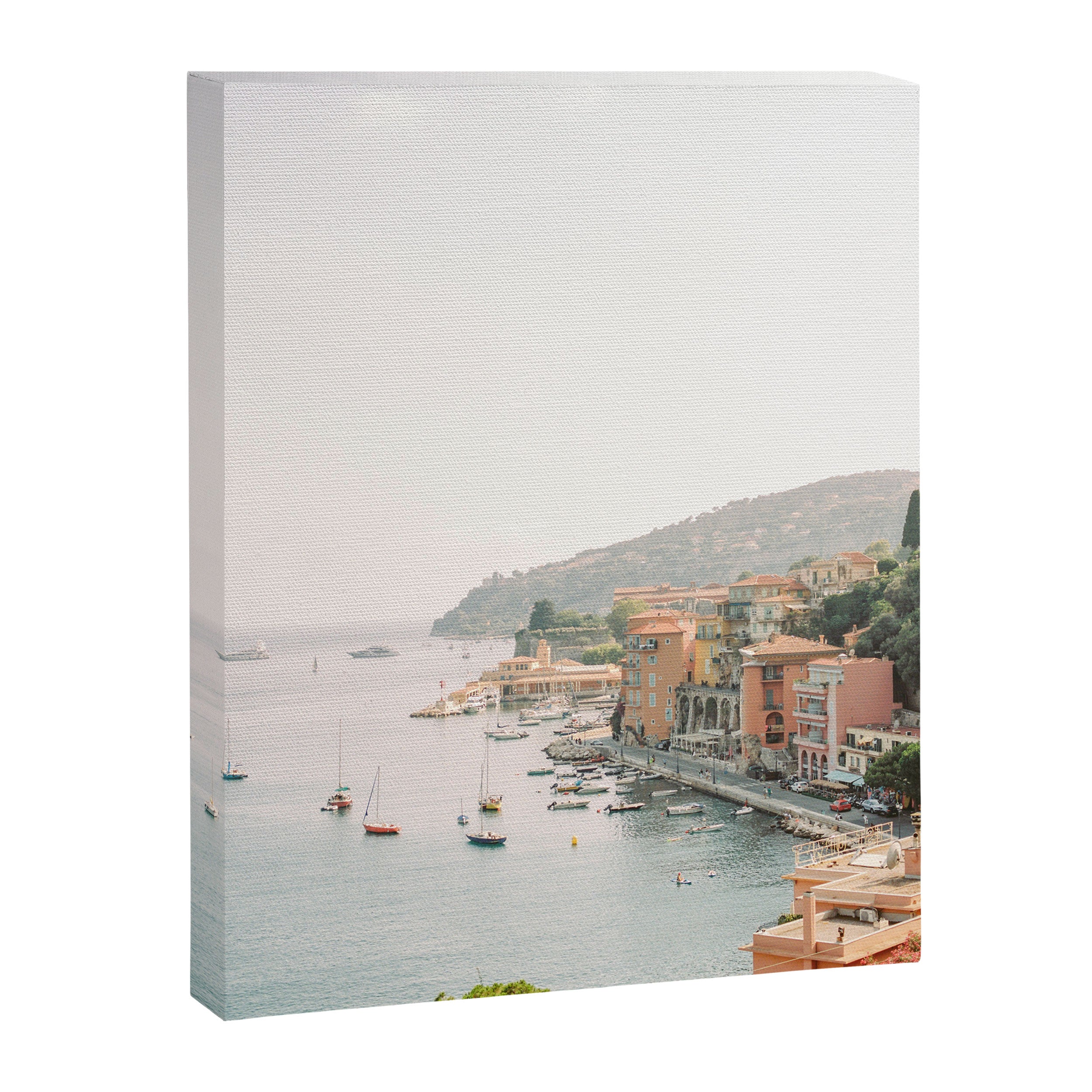 The coastal village of Villefranche sur mer in the French Riviera on film | Fine Art Travel Photography Canvas Print Gallery Image 6